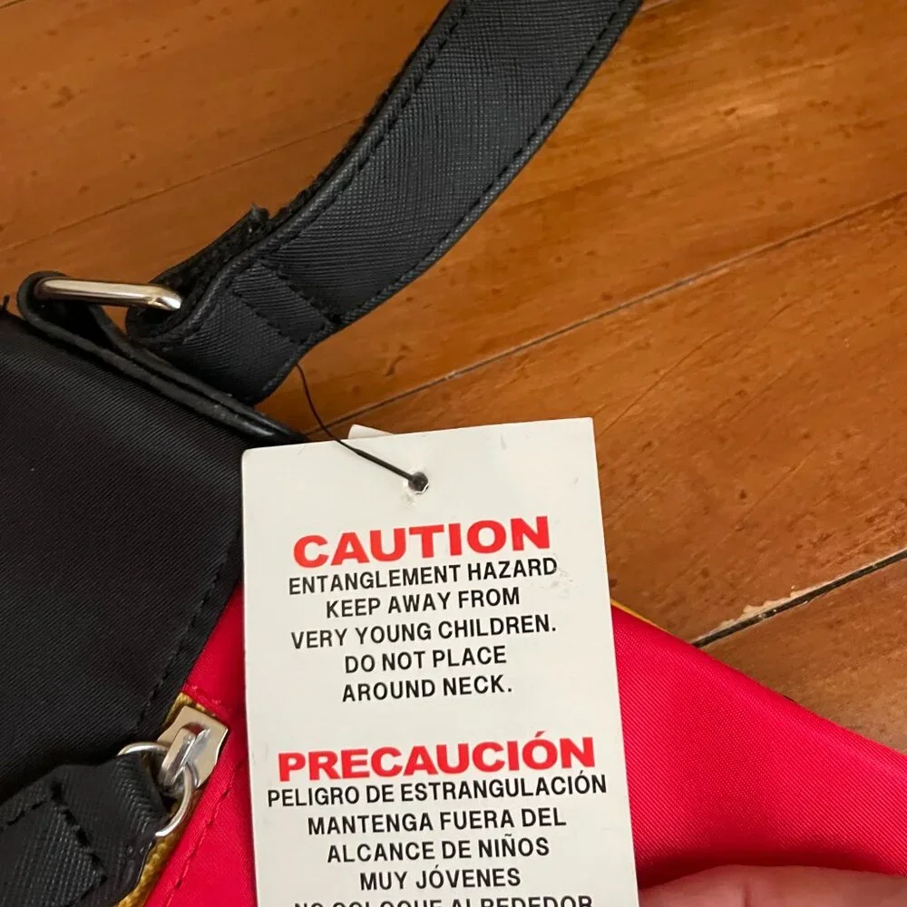 Mickey and Minnie Two Sided Crossbody Bag